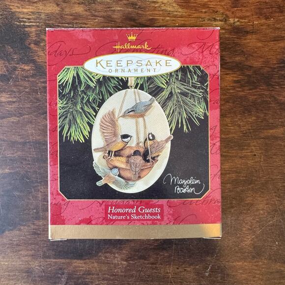 Hallmark 1997 Honored Guests Nature's  Sketchbook Marjolein Bastin Ornament - Picture 1 of 5